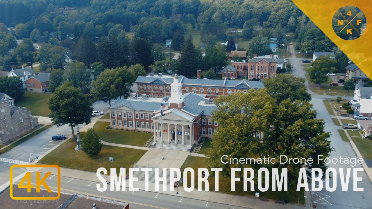 Smethport A Tour From Above Mckean County, Pennsylvania DJI Drone