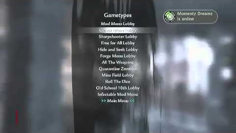 Xenon Deziire//Motion Flex v2.1//Mod menu lobby