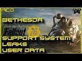 Bethesda User Support System EPIC FAILURE!. Users Personal Data Leaked In Support Tickets