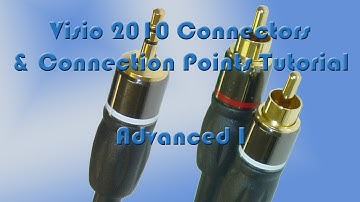 Visio 2010 Connectors and Connection Points Tutorial - Advanced I