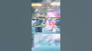 Claudio max damage chdb3 route #tekken8 #tekken #claudio #serafino #claudioserafino #tk8 #tk #gaming