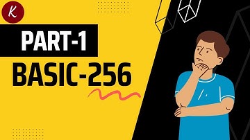 HOW TO WRITE BASIC-256 PROGRAMS? | Part-1 | KnockLedge