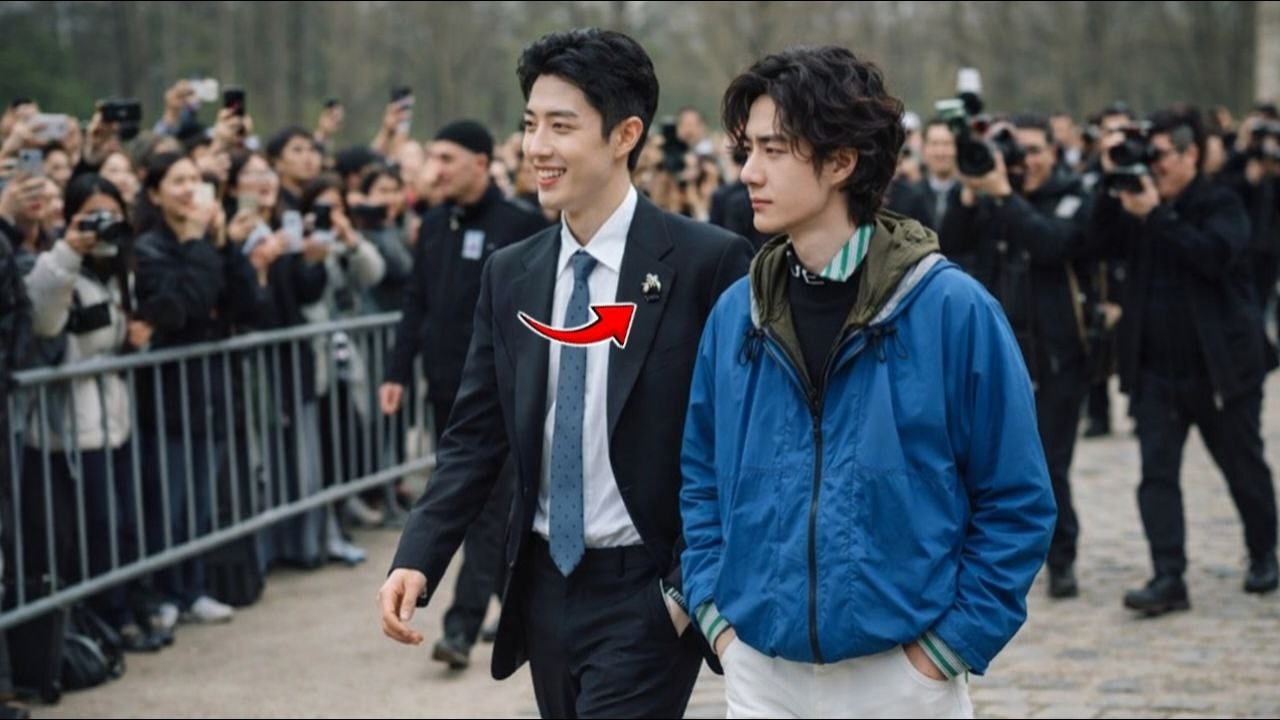 Ван Ибо и Сяо Чжань произвели фурор на мероприятии Loewe! Их кудрявые прически!