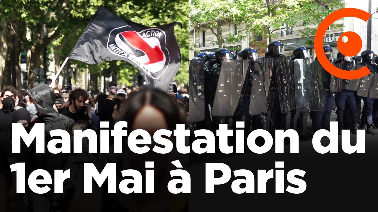 Manifestation du 1er mai : quelques incidents, forte mobilisation pour la #fetedutravail 2025