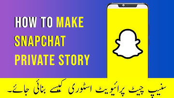 How to Create a Private Story on Snapchat 2023