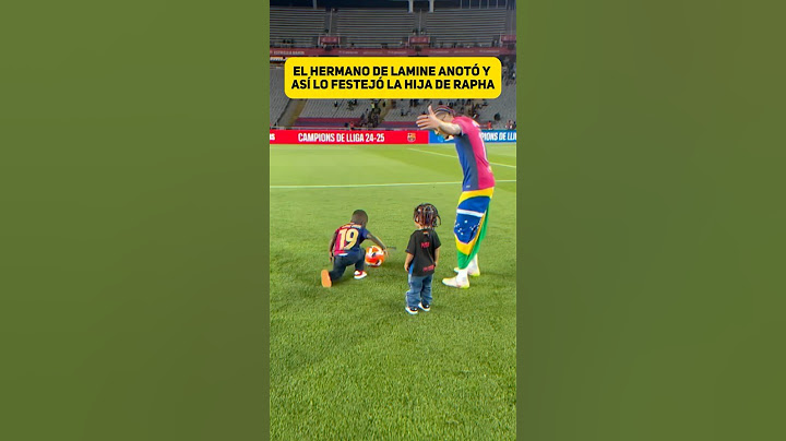 El hijo de Raphinha y el hermano de Yamal 🤩