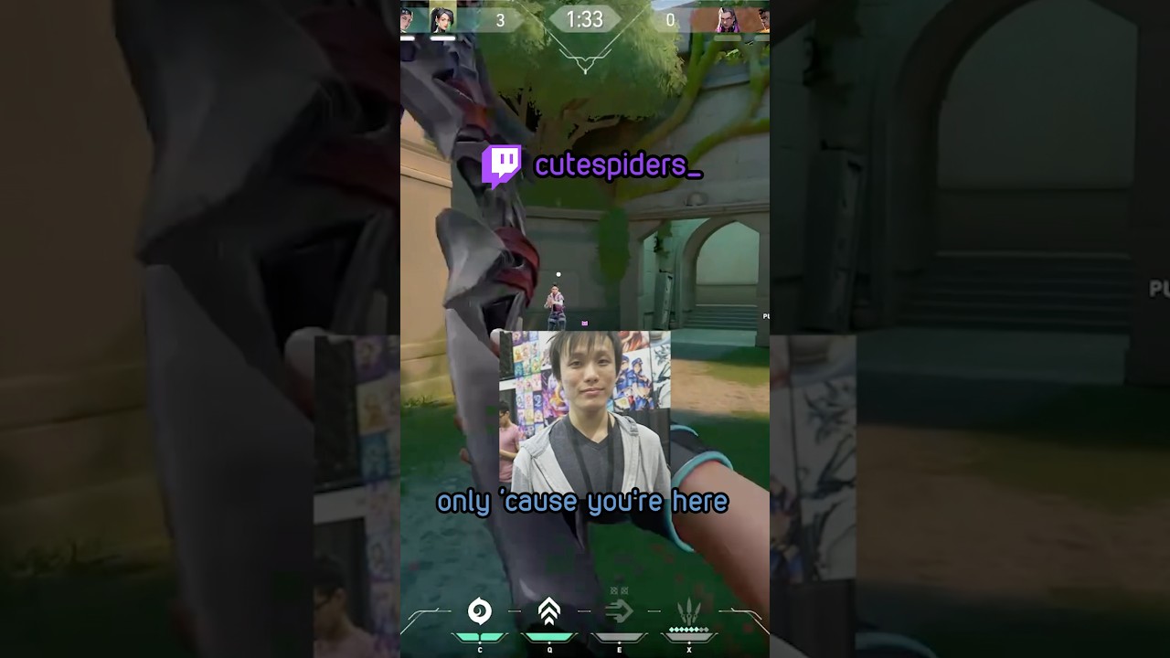 the sykkuno method is broken… (Twitch - cutespiders_) #valorant