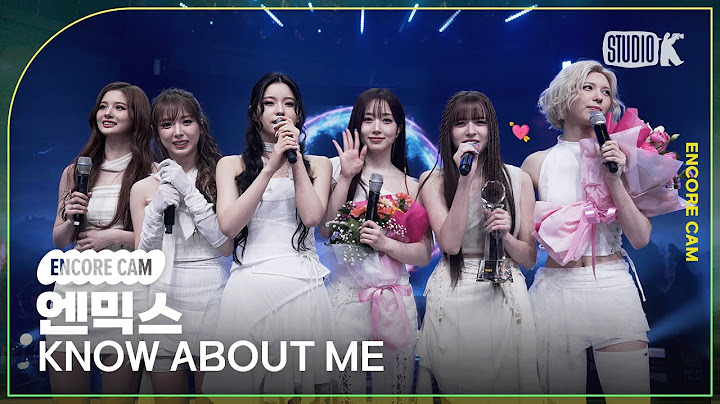 [4K] 엔믹스 'KNOW ABOUT ME' 뮤직뱅크 1위 앵콜직캠(NMIXX Encore Facecam) @뮤직뱅크(Music Bank) 250404