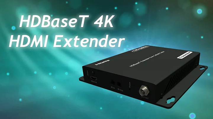 HDBaseT Extender Over Single Cat5e/6 (Model: JTECH-4K-EX-HDBaseT)