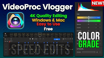 Best Free Video Editing Software for PC & Mac | VideoProc Vlogger