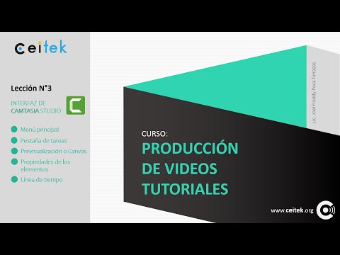 3.  INTERFAZ DE CAMTASIA ESTUDIO