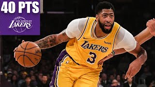 Anthony Davis goes off for 40-20 in 3 quarters | 2019-20 NBA Highlights