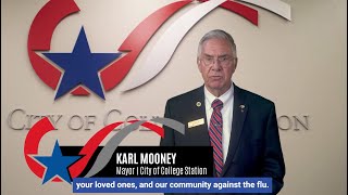Mayor Karl Mooney (College Station, TX) MWTM Flu