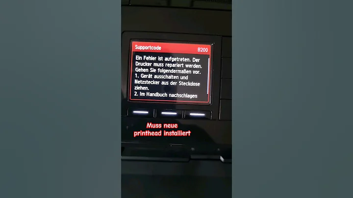 Canon prixma mx925 B200 error | lösung #repair #tech #like