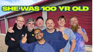100 YR old DIES leave behind Storage Unit Auctioneer Anonymous
