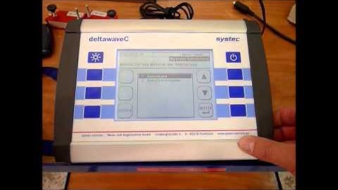 It is so easy to operate the clamp on ultrasonic flow meter deltawaveC