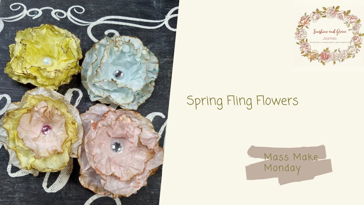 Monday Spring Flowers Mass Make Monday Spring Fling Flowers - YouTube