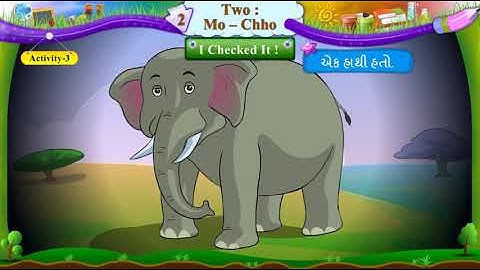 Std 6 Sem 1 English Unit 2 Two Mo-Chho Activity 3 I checked it!