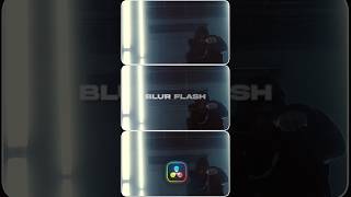 How to Create a Trendy Blur Flash Effect in DaVinci Resolve✨