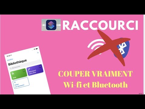 Application raccourcis : Désactiver  VRAIMENT le wi-fi et bluetooth en un clic.