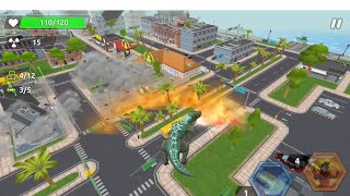 Best Games Dino City Attack- Monster revolts Dinosaur Rampage screenshot 5