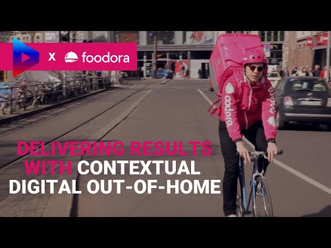 How foodora got creative with programmatic digital out-of-home