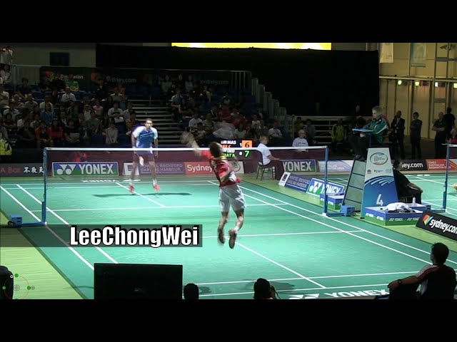 How to beat the powerful tall player from Lee Chong Wei. class=