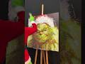 Painting the grinch in pop art