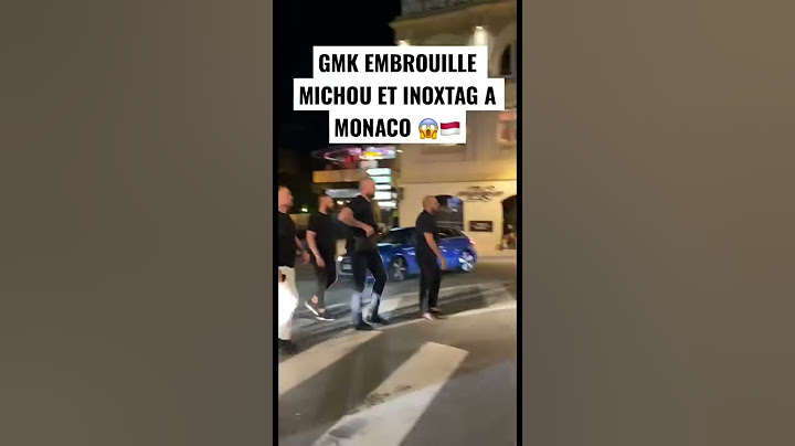 GMK s’embrouille avec INOXTAG et MICHOU pour une vidéo YT #michou #inoxtag #gmk #embrouille #monaco