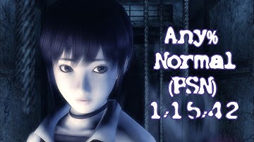 [Obsolete] Fatal Frame Any% Normal Speedrun (PSN) "1:15:42"