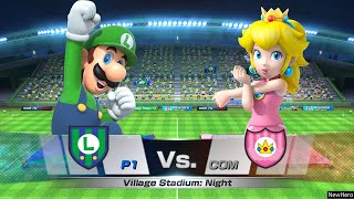 Mario Sports Superstars - Luigidaisy Vs. Peachmario