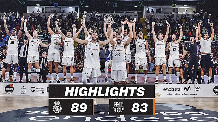 ¡CAMPEONES DE LA SUPERCOPA! | Real Madrid 89-83 Barça