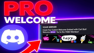 Make Your Discord WELCOME EMBED EASY with Carl Bot 2025