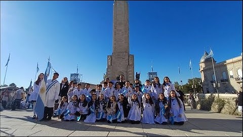 Promesa de Lealtad a la Bandera: Alumnos de la 195 lo hicieron en Rosario