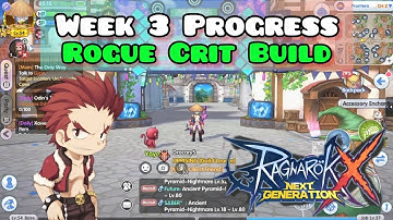 WEEK 3 PROGRESS OF MY ROGUE LONGBOW BUILD | DAILY GRIND EP.21 | ROX Global
