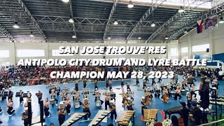 CHAMPION San Jose Trouve’res (SJNHS Drum and Lyre Band) ADLAI Battle (May 28, 2023)