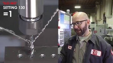 (ENG)Faster Tapping with Setting 130 – CNC Milling Haas Automation Tip of the Day