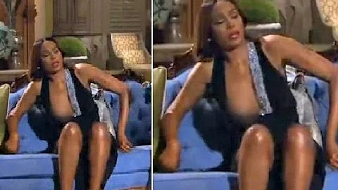 Cynthia Bailey Suffers BIG Nip Slip
