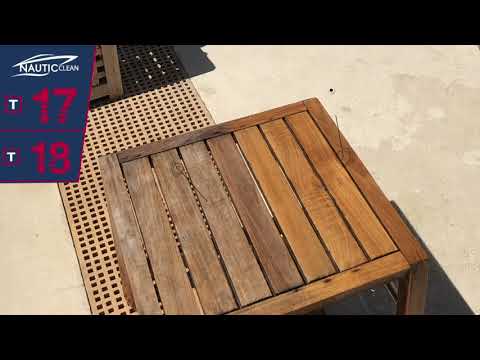 Video: Nautic Teak / Messing Klappsitz