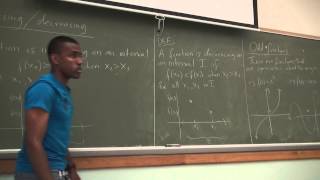 Math 201 Lecture 3 - Functions and their representations continued and some essential functions