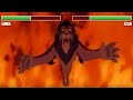 Simba vs. Scar WITH HEALTHBARS | Final Fight | HD | The Lion King (1994)