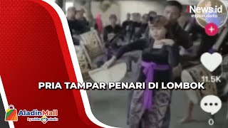 Viral, Penari Perempuan di Lombok Ditampar