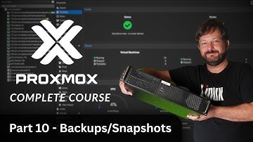 Proxmox VE Made Easy – Complete Training Series (Part 10 - Backups & Snapshots)