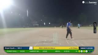 Live Cricket Match | CD Titans vs Royal Equities | 23-Sep-23 05:58 PM 10 overs | ION Cricket League