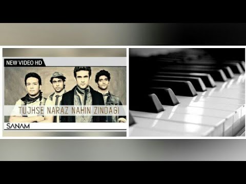 Tujhse Naraz Nahin Zindagi Instrumental Casio || SANAM ||