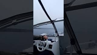 Иду по Волге на левый берег реки