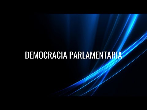 Vídeo: Democràcia parlamentària: què és?
