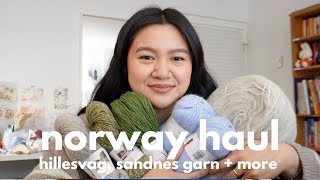 norway yarn haul, bergen, hillesvag, sandnes yarn stores | yarn around the world