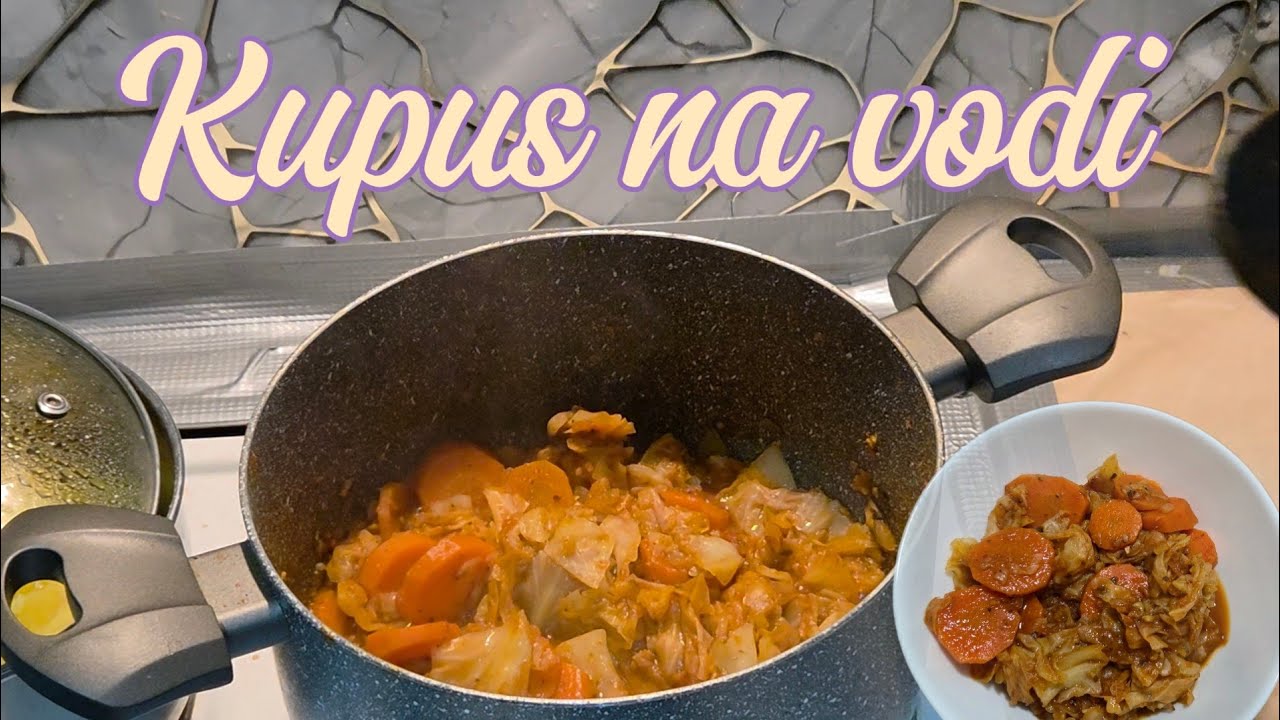 Сладкая капуста на воде