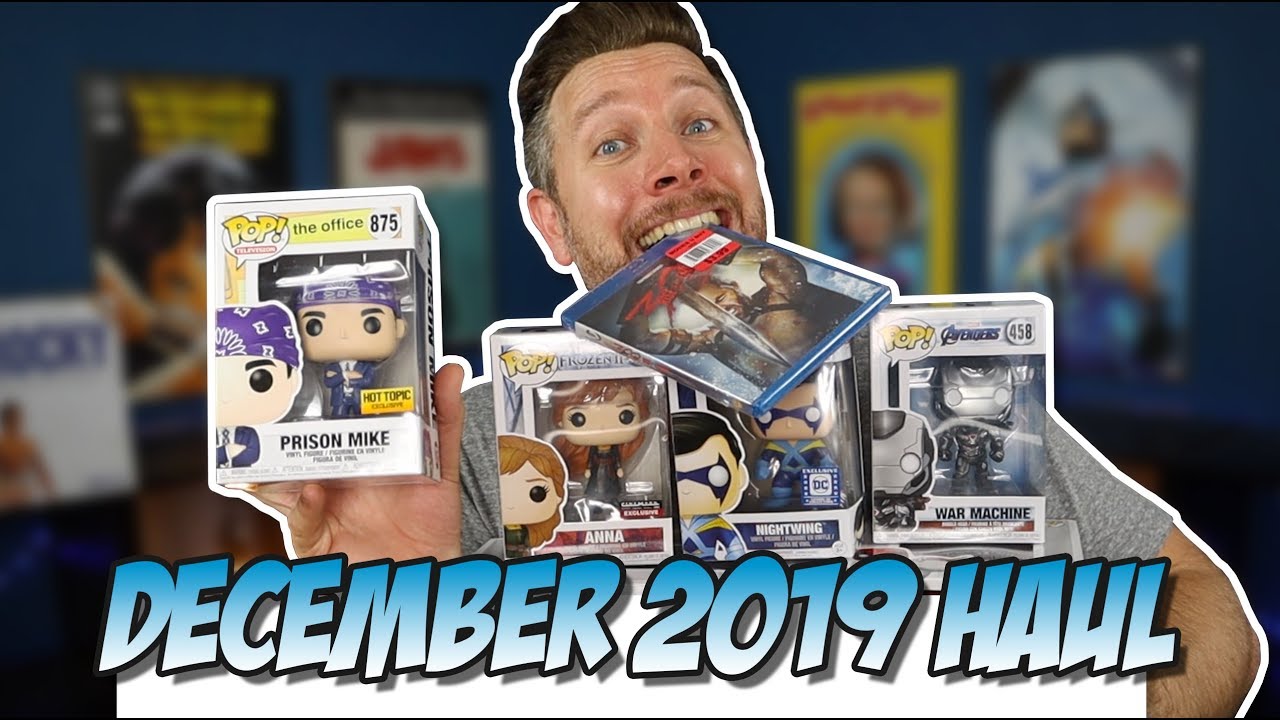 Рождество и декабрь 2019 Funko Pop, Blu-Ray Haul!